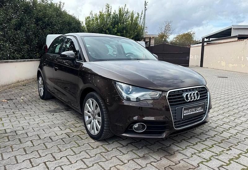 Usata Audi A1 S-Line 89 CV (65 kW) 2014 Marrone Utilitaria