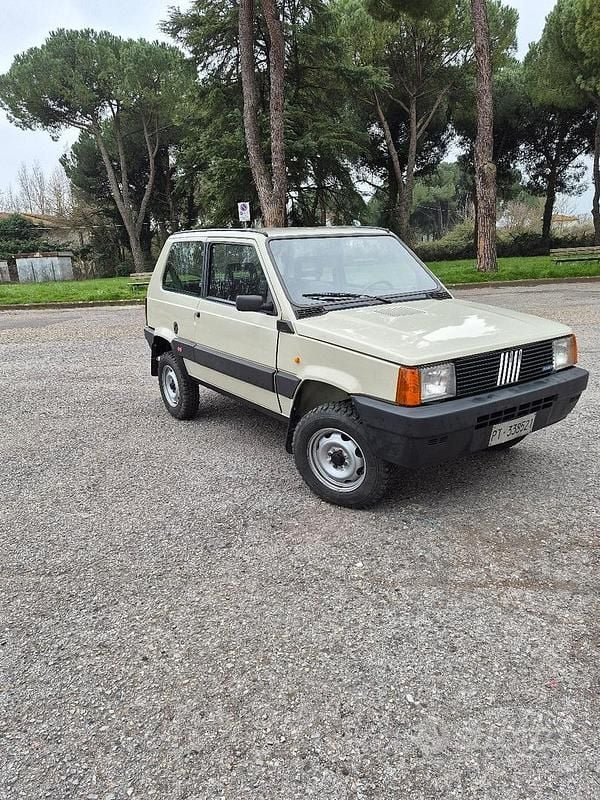 Usata Fiat Panda 4x4 50 CV (36 kW) 1989 Verde Utilitaria