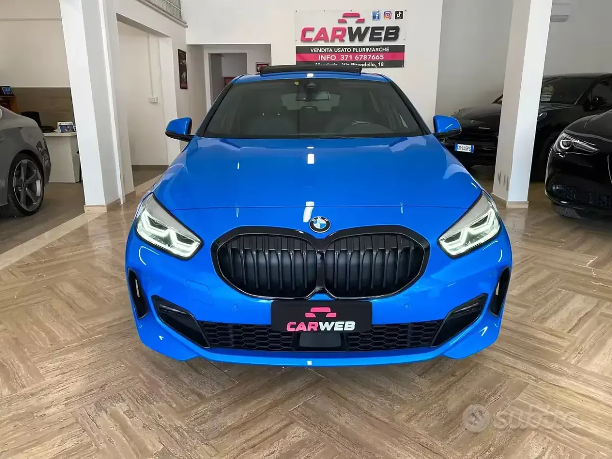 Usata BMW 118 M Sport 150 CV (110 kW) 2022 Bluazzurro Berlina