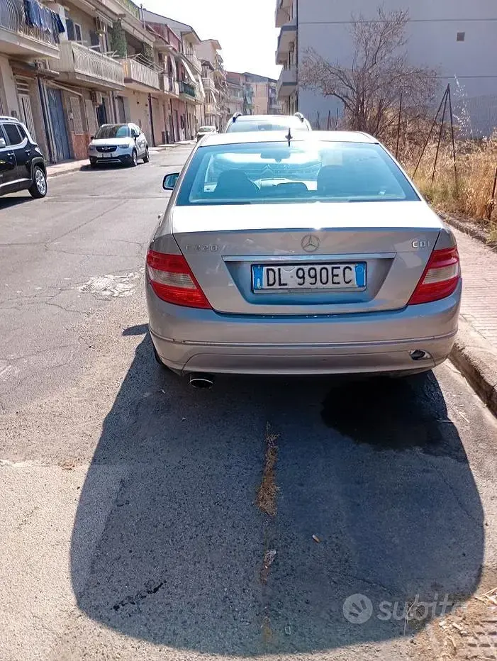 Usata Mercedes C220 Elegance 2007 Grigio Berlina