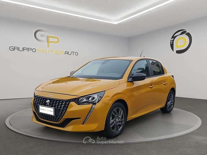 Usata Peugeot 208 Active 75 CV (55 kW) 2021 Giallo Utilitaria