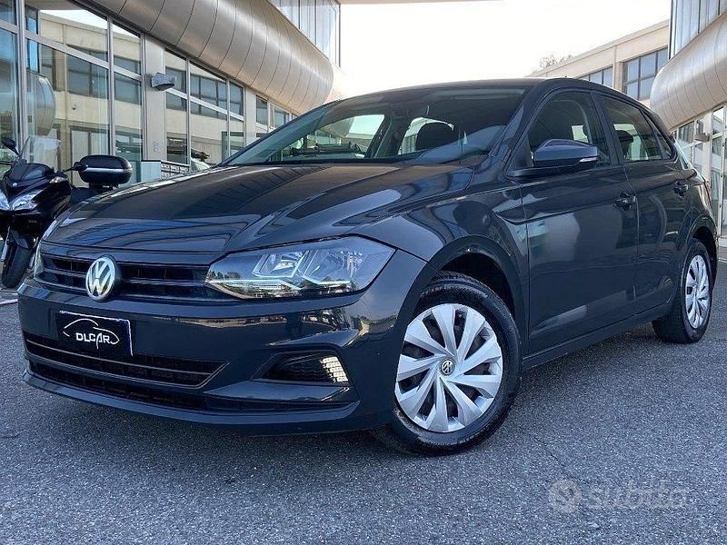 Usata VW Polo Trendline 90 CV (66 kW) 2018 Grigio Utilitaria