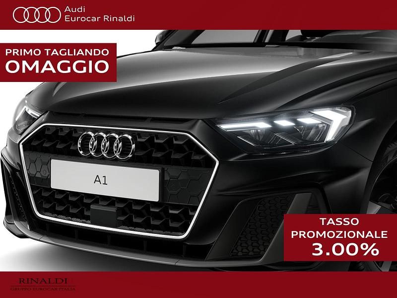 Nuova Audi A1 Sportback Comfort 116 CV (85 kW) 2026 Nero mito metallizzato Utilitaria