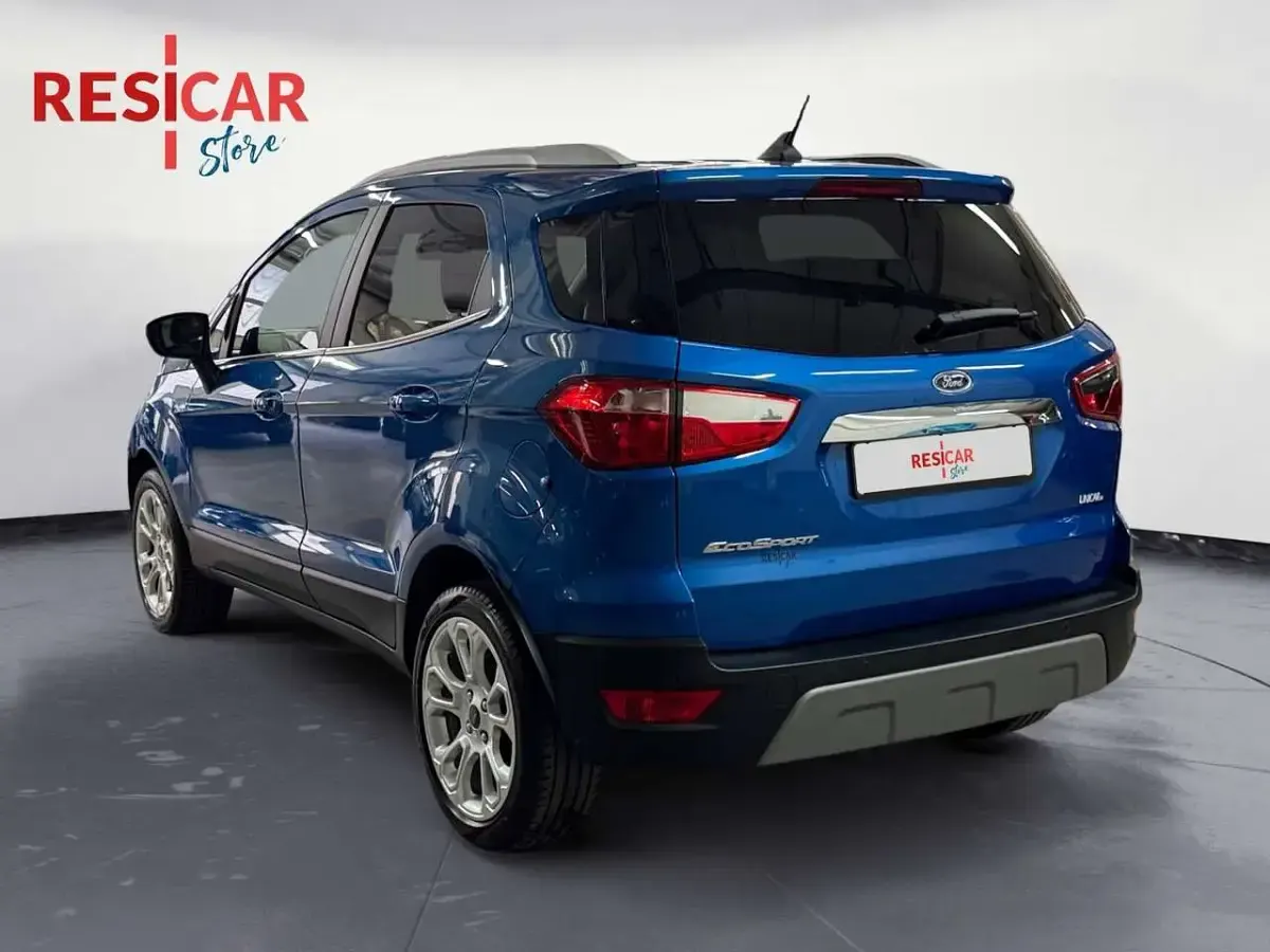 Usata Ford Ecosport Titanium 125 CV (91 kW) 2020 Blu SUV