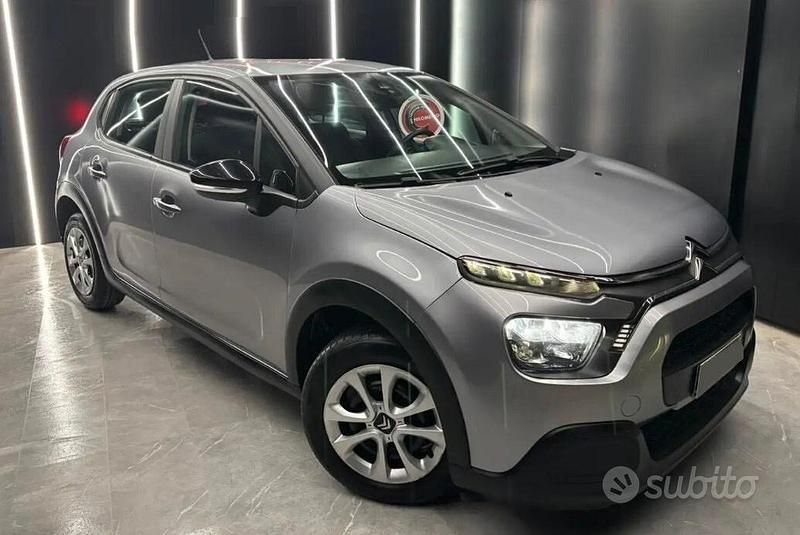 Usata Citroën C3 Feel 82 CV (60 kW) 2019 Grigio Berlina