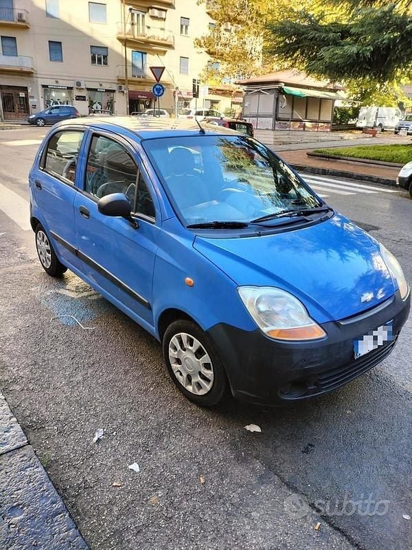 Usata Chevrolet Matiz 2006 Blu Utilitaria