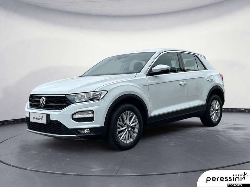 Bianco Usata 2021 VW T-Roc Business SUV | 17.950 € (Buon prezzo) - Immagine 1/4