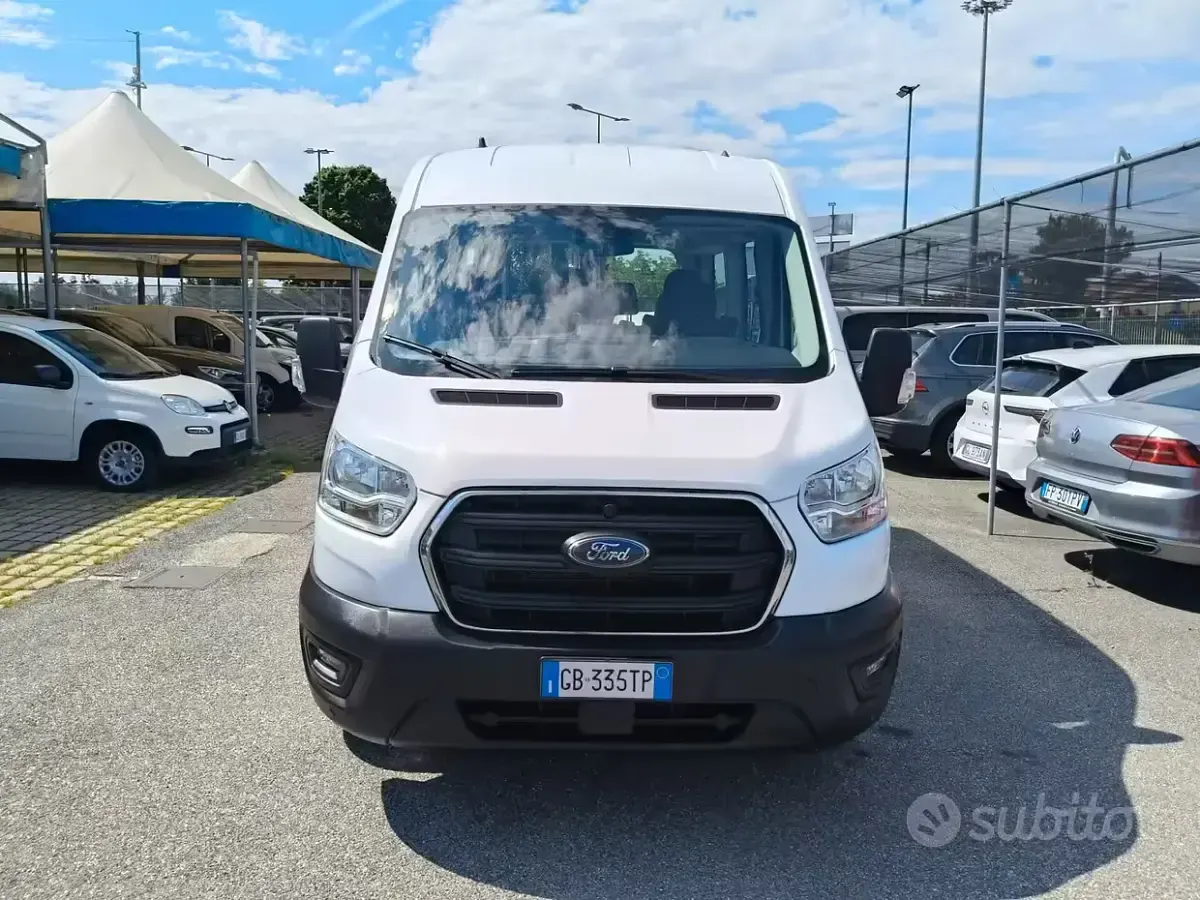 Usata Ford Transit Trend 131 CV (96 kW) 2020 Bianco Monovolume
