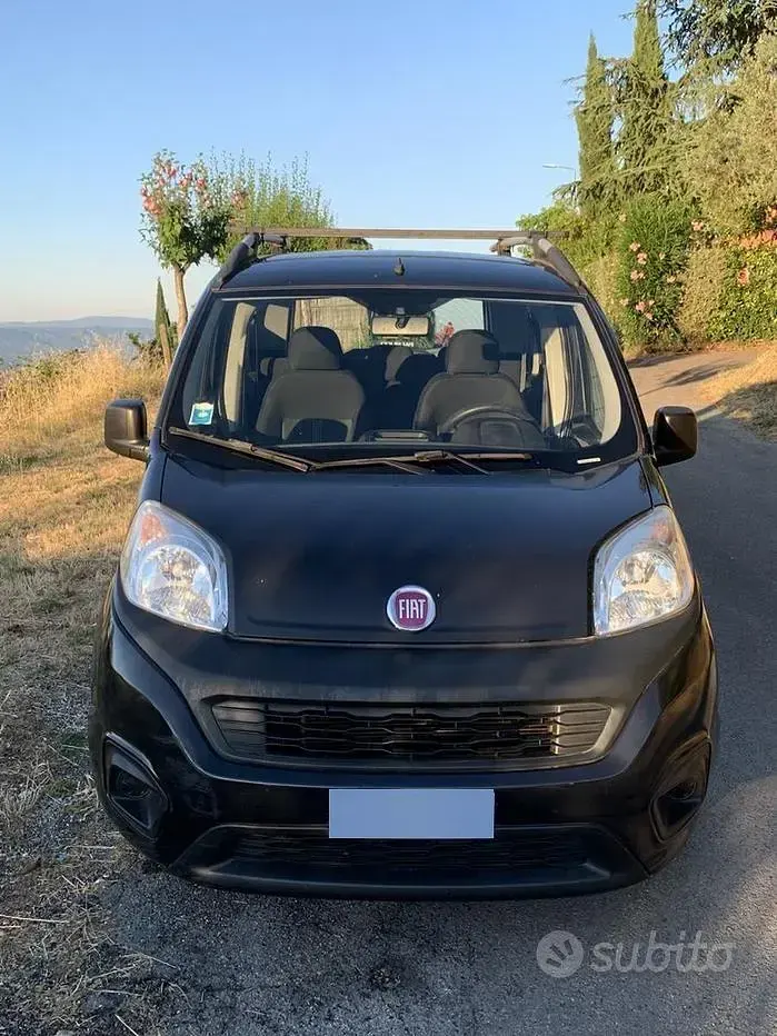 Usata Fiat Qubo Trekking 80 CV (58 kW) 2019 Nero Monovolume