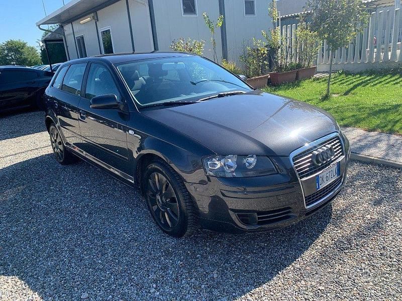 Usata Audi A3 Ambiente 140 CV (102 kW) 2007 Nero Utilitaria