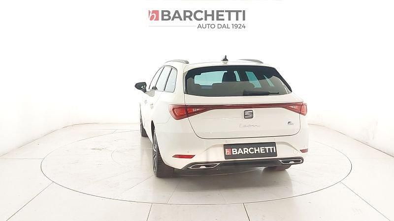 Usata Seat Leon FR 204 CV (150 kW) 2021 Bianco Station wagon