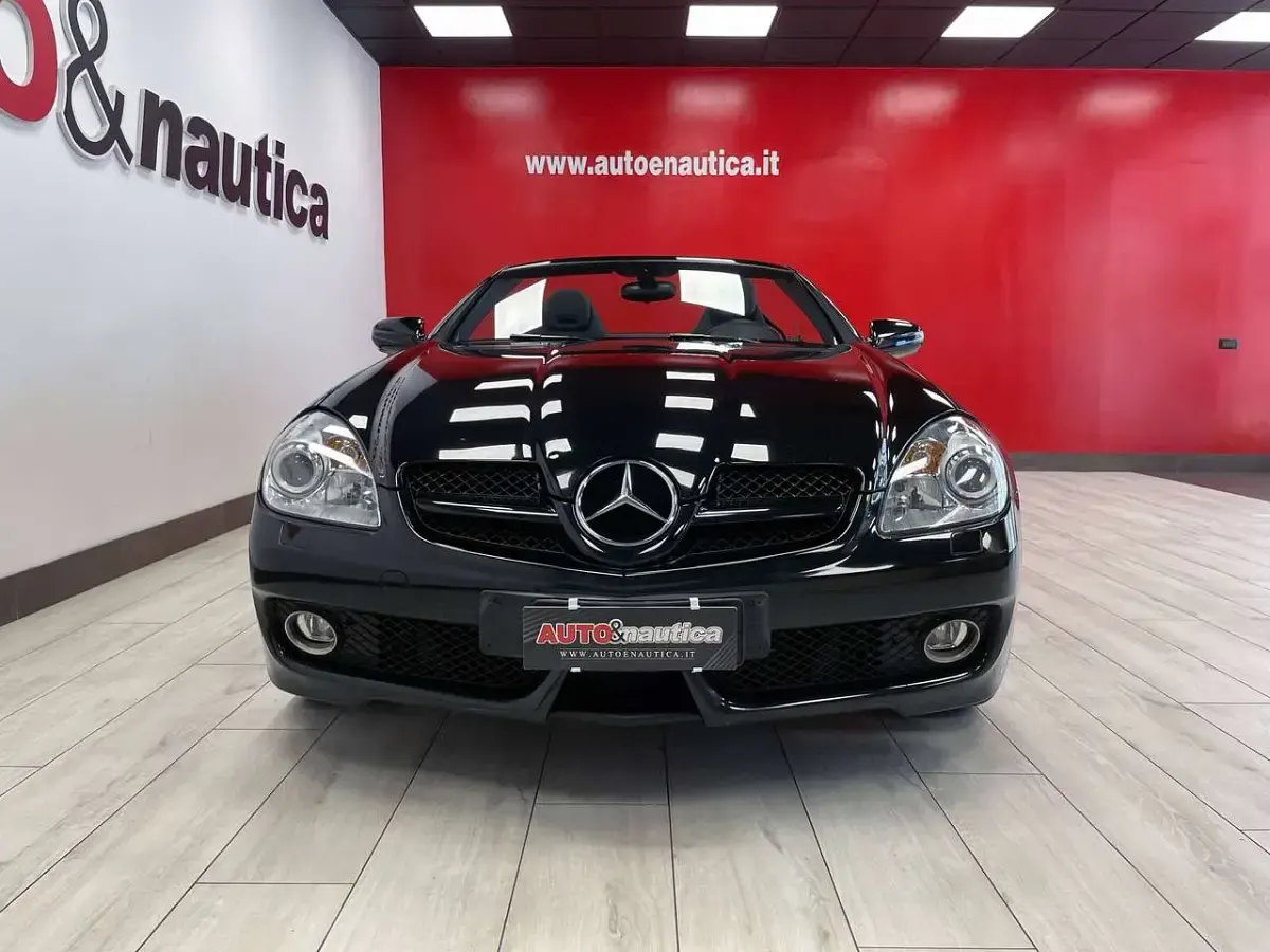 Usata Mercedes SLK200 184 CV (135 kW) 2008 Nero Cabrio