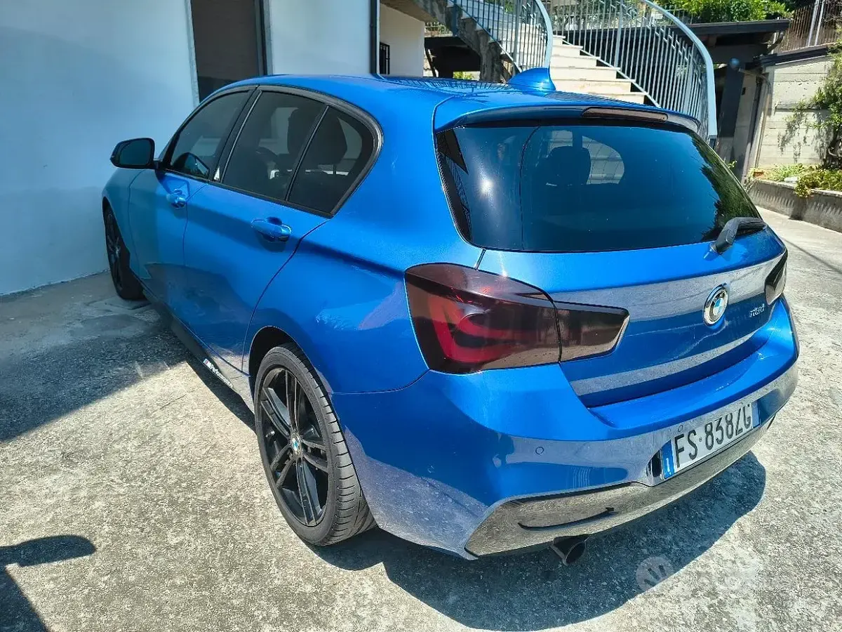 Usata BMW 118 M Sport 150 CV (110 kW) 2018 Bluazzurro Berlina