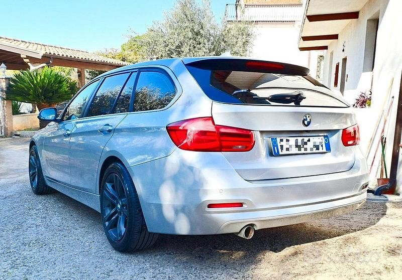 Usata BMW 316 Efficient Dynamics 116 CV (85 kW) 2018 Grigio Station wagon