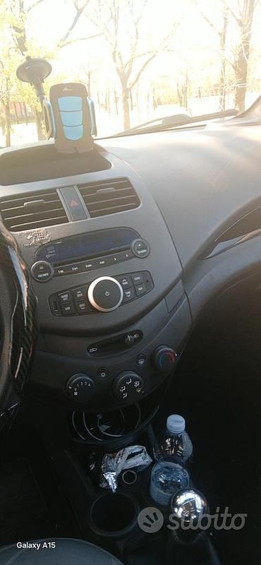 Usata Chevrolet Spark 2011 Rosso Utilitaria