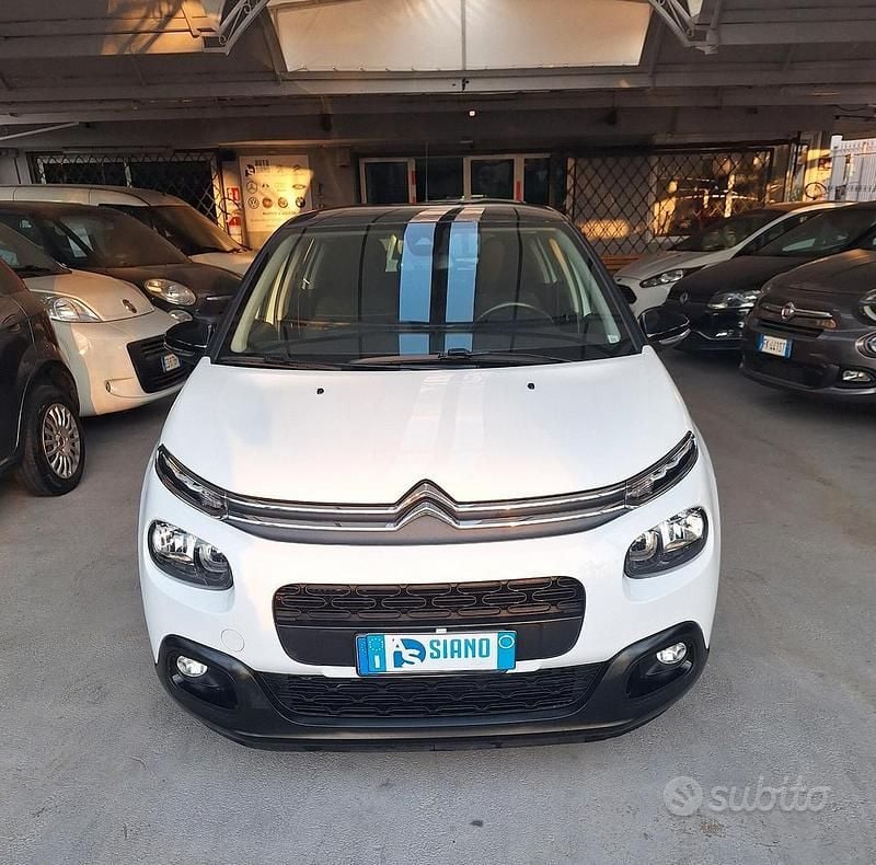 Usata Citroën C3 Shine 100 CV (73 kW) 2017 Bianco Berlina