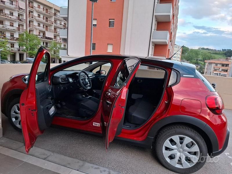 Usata Citroën C3 PureTech 83 CV (61 kW) 2023 Rosso Utilitaria