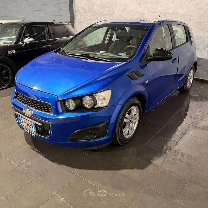 Usata Chevrolet Aveo LS 86 CV (63 kW) 2012 Blu/azzurro Berlina
