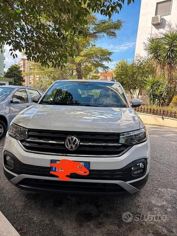 Usata VW T-Cross 95 CV (69 kW) 2020 Bianco SUV
