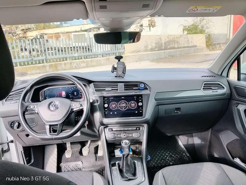 Usata VW Tiguan Sportline 116 CV (85 kW) 2019 Bianco SUV