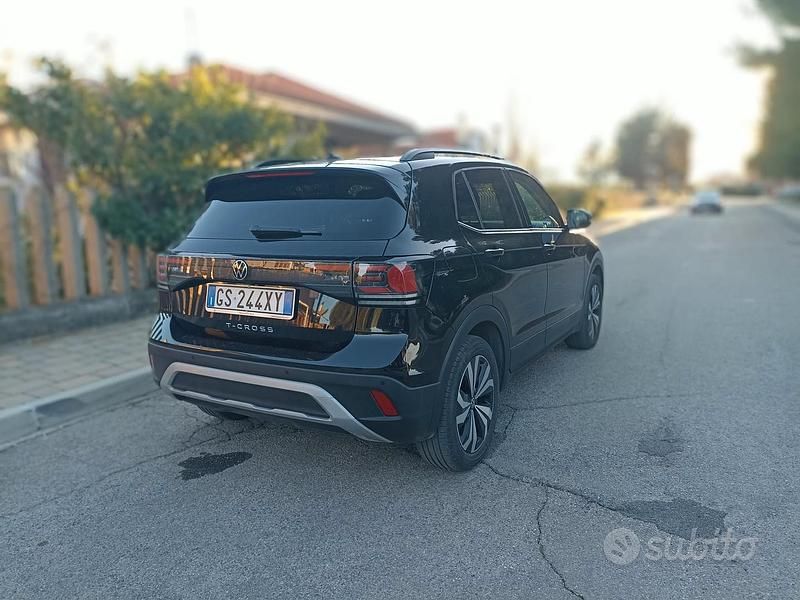 Usata VW T-Cross Edition 95 CV (69 kW) 2024 Nero SUV