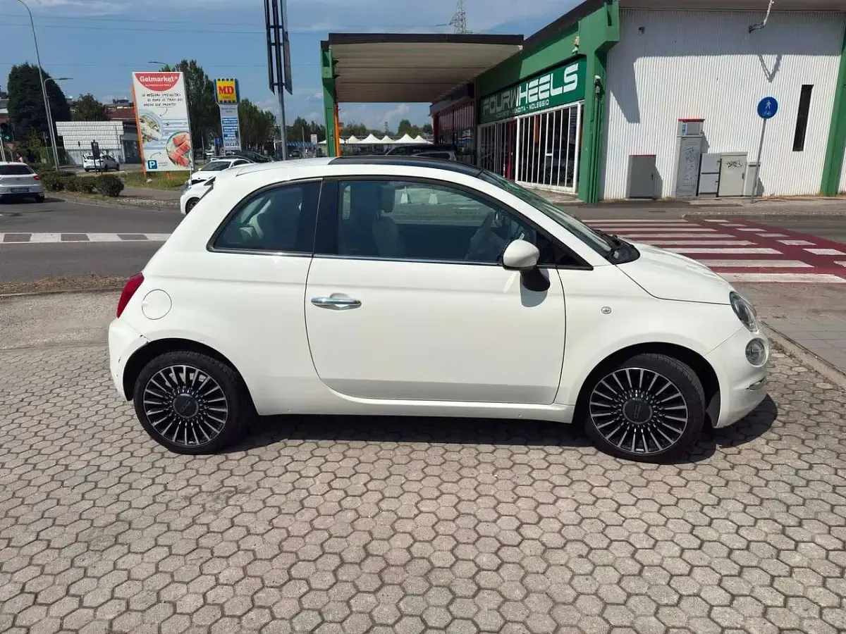 Usata Fiat 500C Lounge 69 CV (50 kW) 2019 Bianco Cabrio