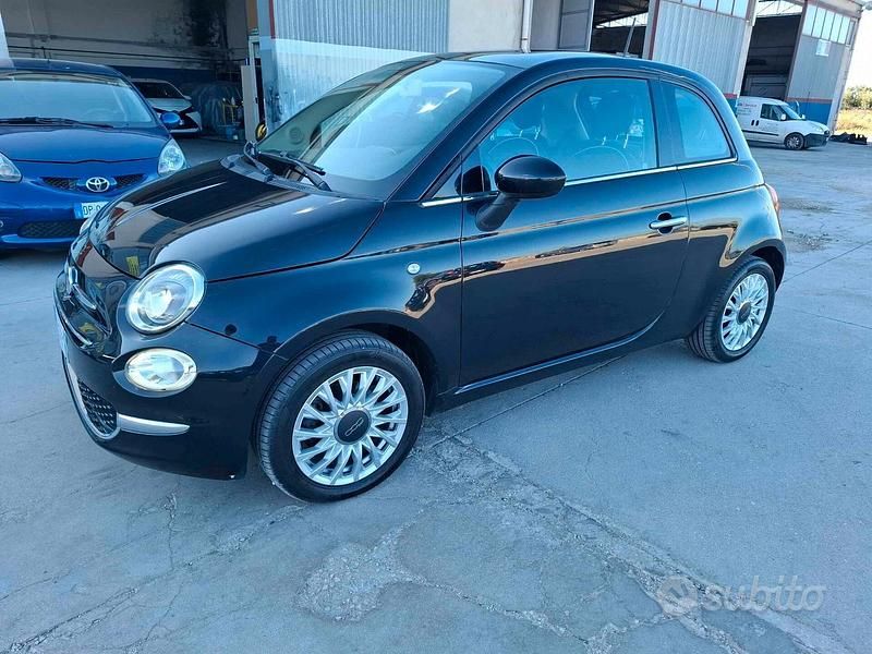 Usata Fiat 500 Lounge 69 CV (50 kW) 2016 Nero Berlina