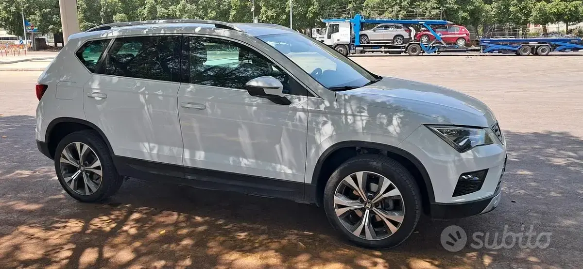 Usata Seat Ateca XCELLENCE 115 CV (84 kW) 2019 Bianco SUV