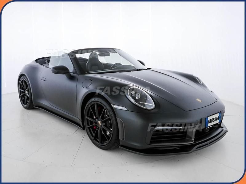 Nero Usata 2021 Porsche 911 Carrera Cabrio | 129.000 € (Buon prezzo) - Immagine 1/4
