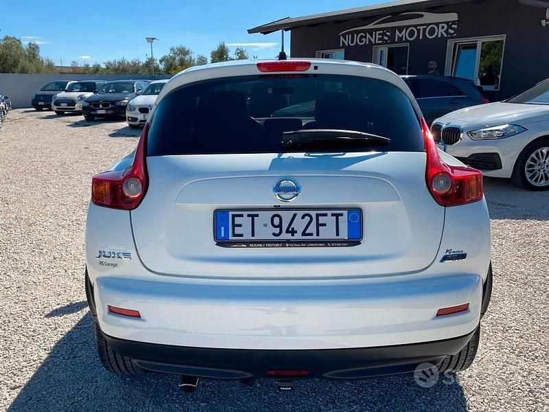 Usata Nissan Juke Tekna 110 CV (80 kW) 2013 Bianco SUV