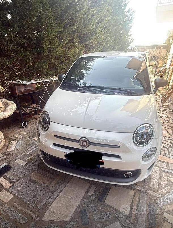 Usata Fiat 500 69 CV (50 kW) 2013 Bianco Utilitaria