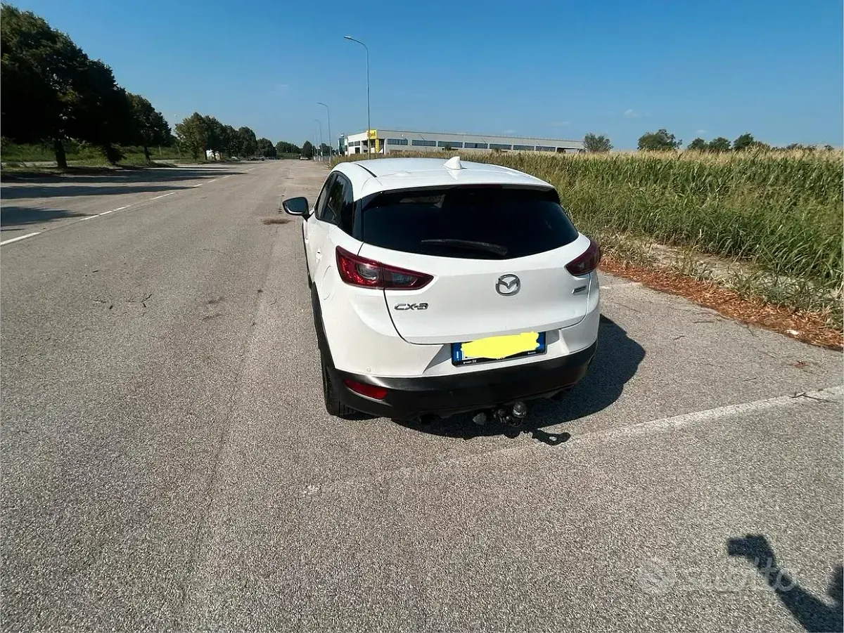 Usata Mazda CX-3 105 CV (77 kW) 2018 Bianco SUV