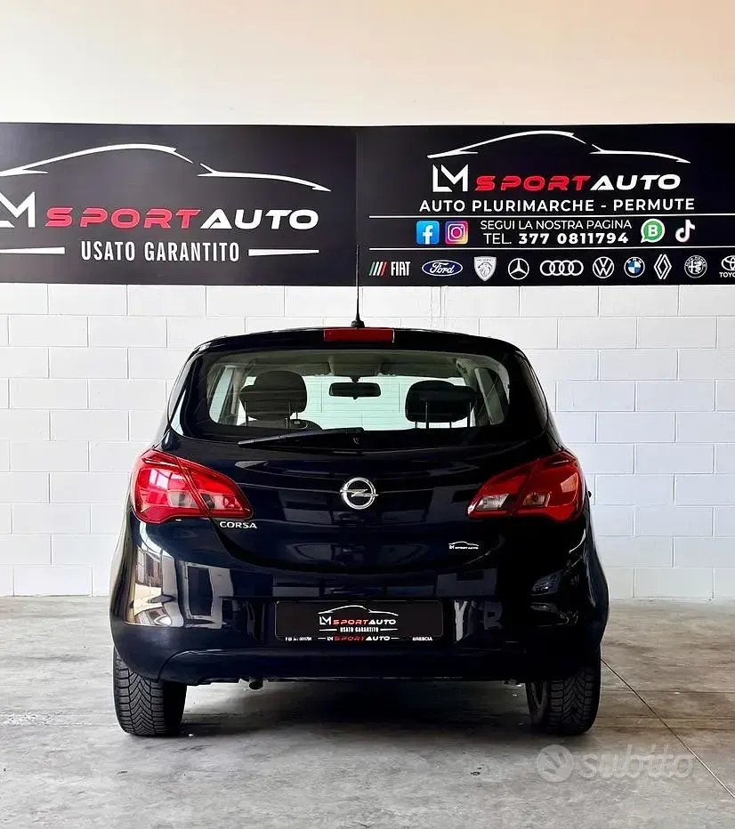 Usata Opel Corsa Innovation 90 CV (66 kW) 2017 Grigio Utilitaria