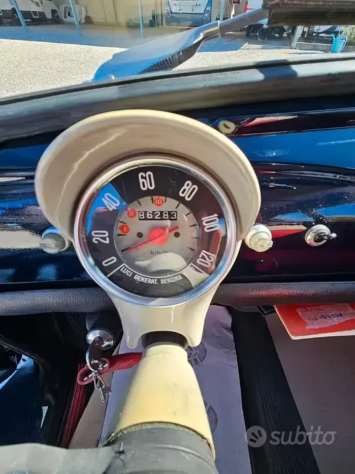 Usata Fiat 500 1970 Blu Utilitaria