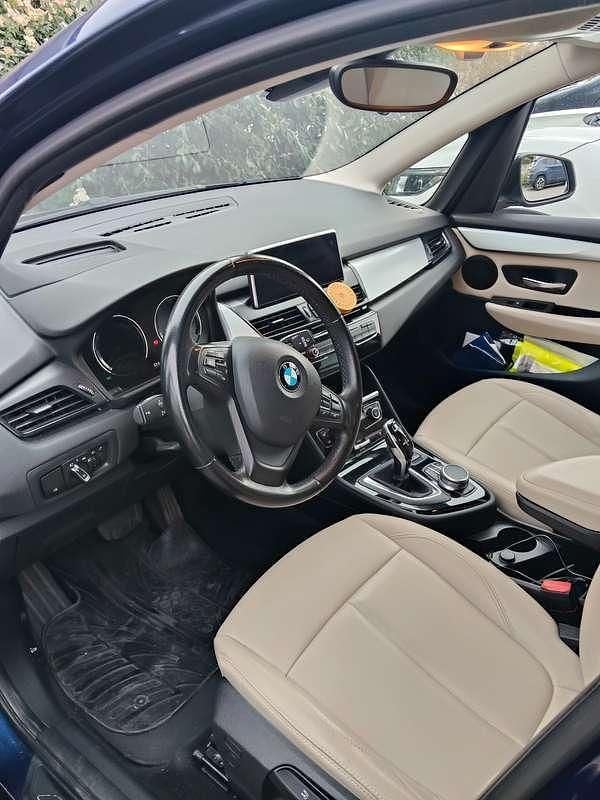 Usata BMW 218 Gran Tourer 150 CV (110 kW) 2018 Blu/azzurro Monovolume