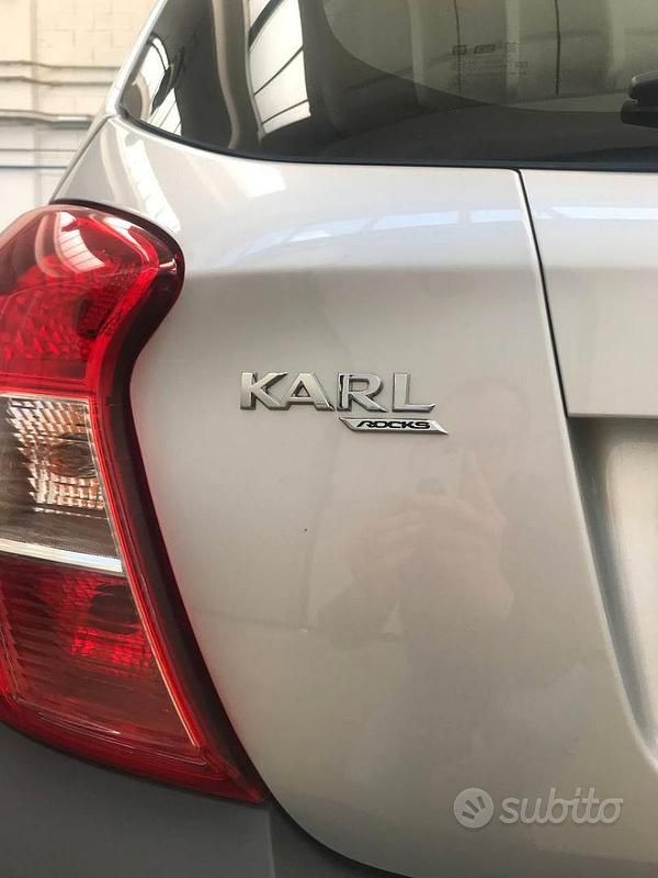 Usata Opel Karl Rocks 79 CV (58 kW) 2019 Grigio Utilitaria