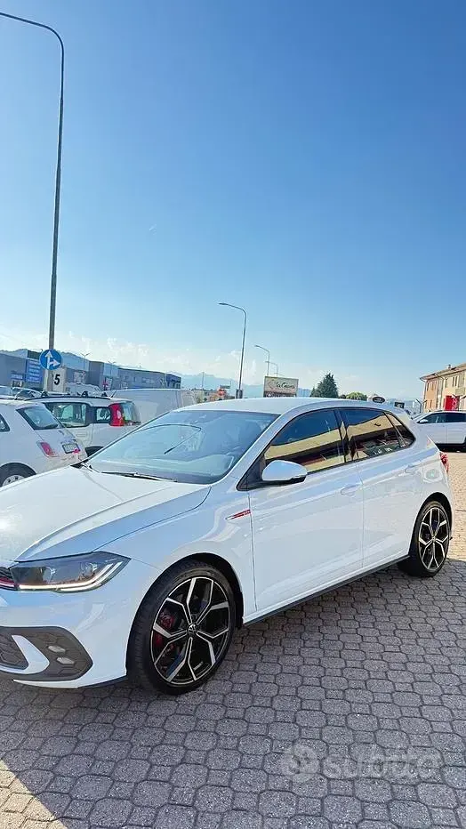 Usata VW Polo GTI 207 CV (152 kW) 2022 Bianco Utilitaria