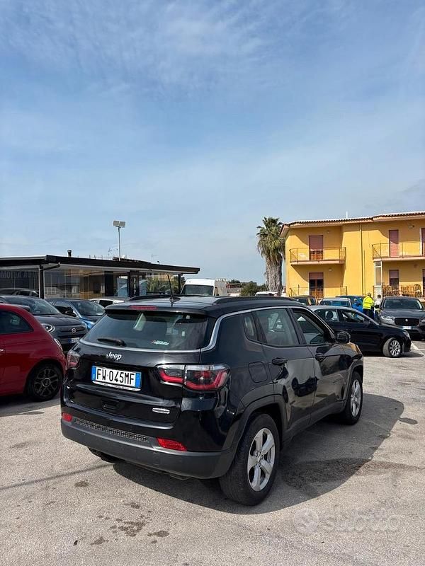Usata Jeep Compass Longitude 120 CV (88 kW) 2019 Nero SUV