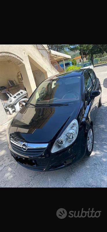 Usata Opel Corsa 80 CV (58 kW) 2008 Nero Berlina