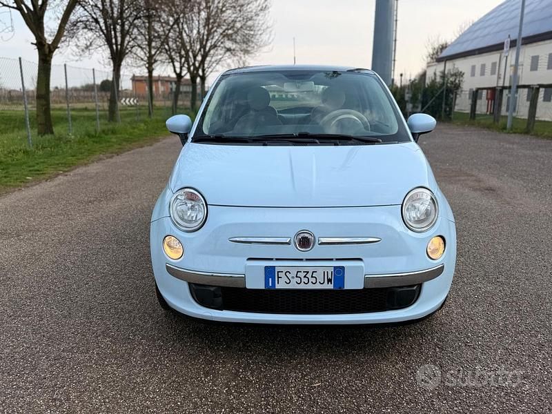 Usata Fiat 500 69 CV (50 kW) 2009 Bianco Cabrio