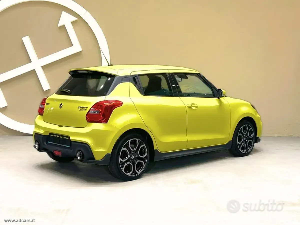 Usata Suzuki Swift Sport 140 CV (102 kW) 2019 Giallo Utilitaria