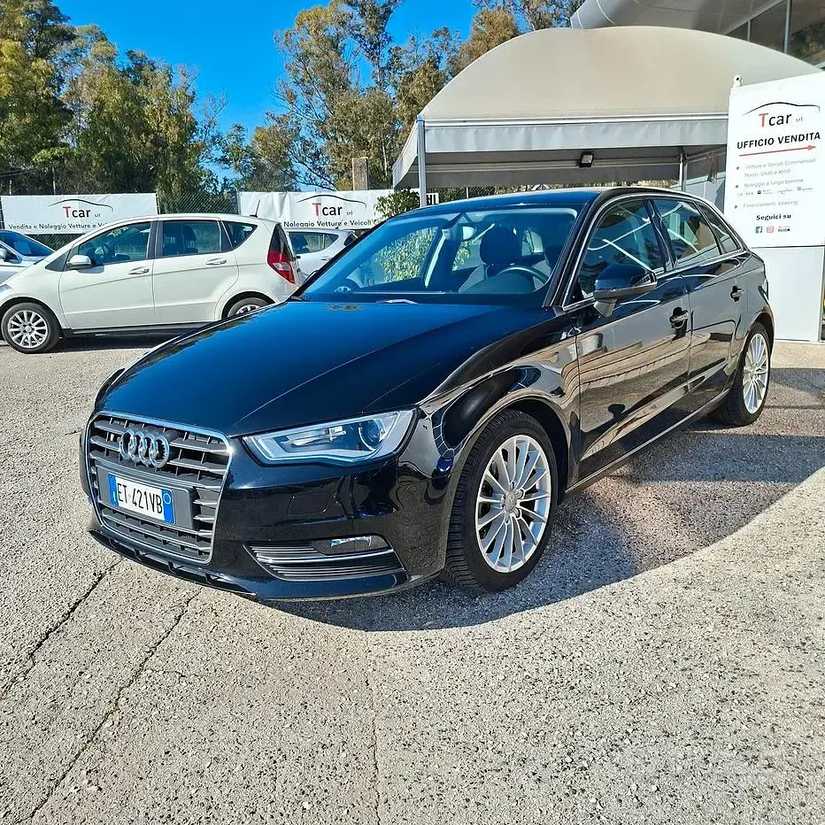 Usata Audi A3 Attraction 150 CV (110 kW) 2014 Nero Berlina