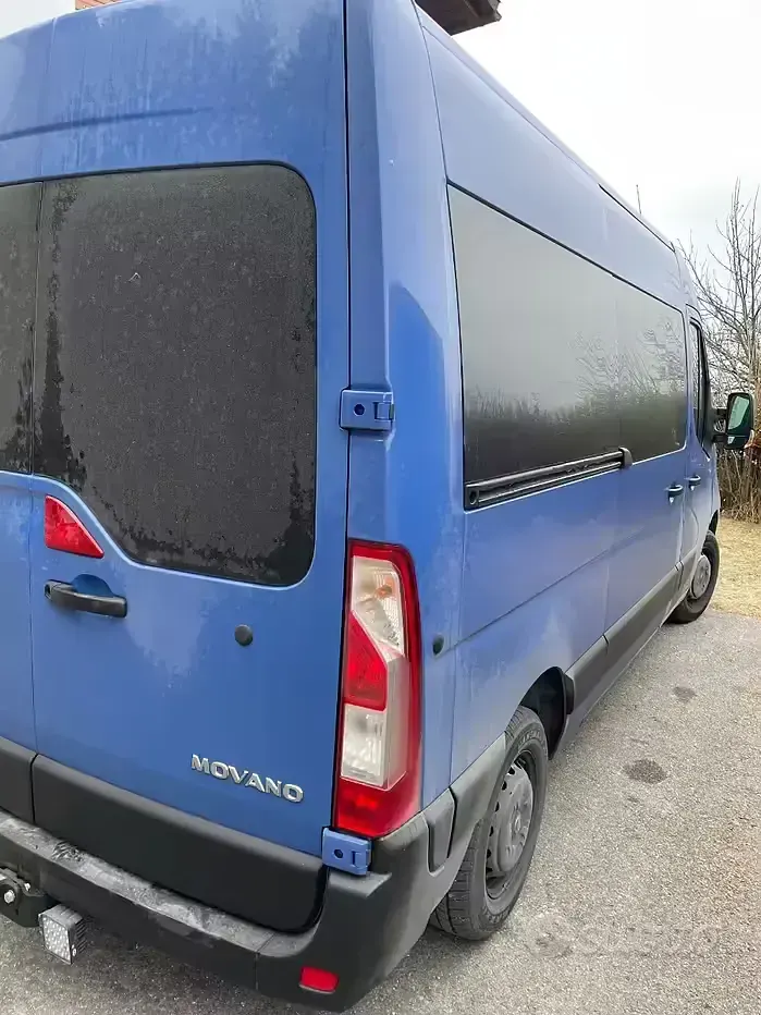 Usata Opel Movano 110 CV (80 kW) 2016 Blu Monovolume