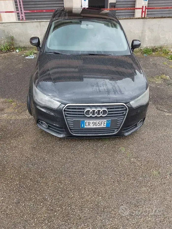 Usata Audi A1 Sportback 90 CV (66 kW) 2013 Nero Utilitaria