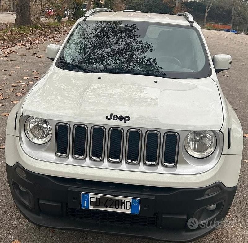 Bianco Usata 2016 Jeep Renegade Limited SUV | 7999 € (Super prezzo) - Immagine 1/4