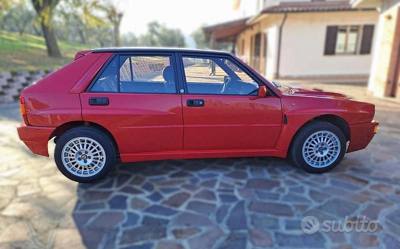 Usata Lancia Delta 1991 Rosso Utilitaria