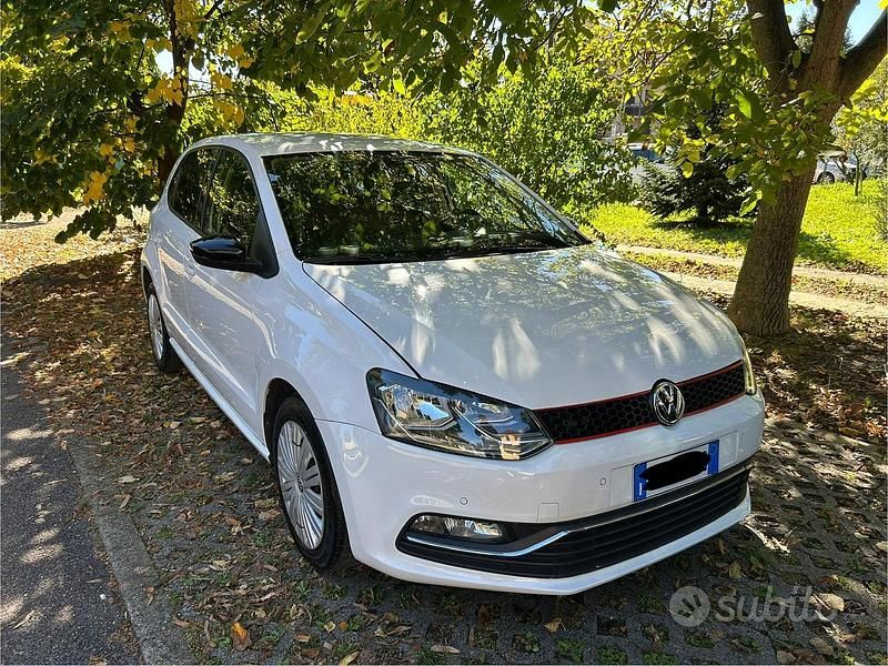 Usata VW Polo 75 CV (55 kW) 2017 Bianco Berlina