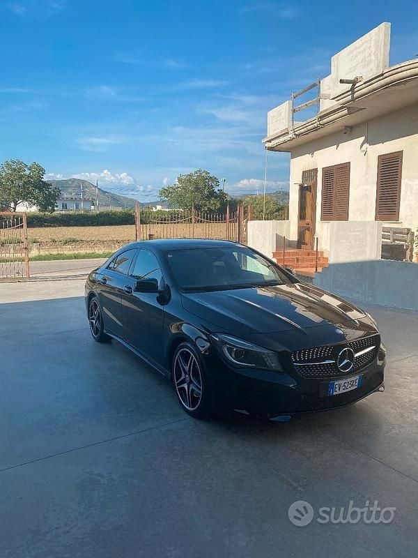 Usata Mercedes CLA220 170 CV (125 kW) 2013 Nero Berlina