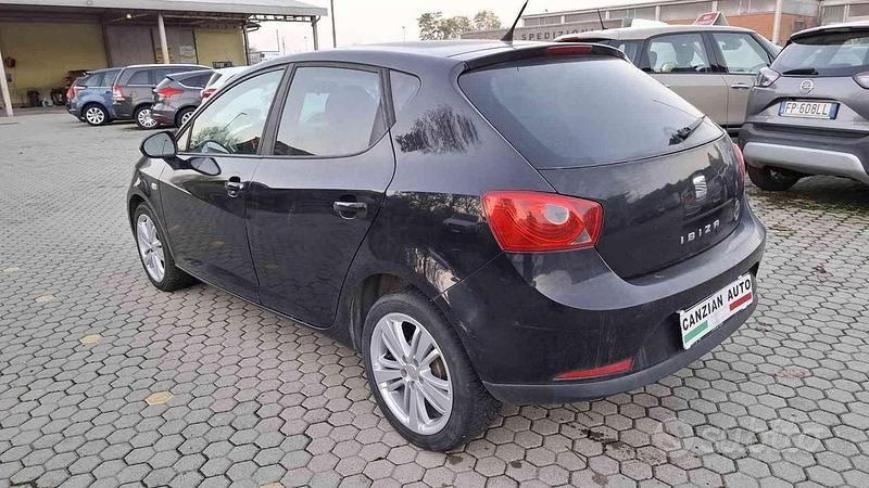 Brugt Seat Ibiza 84 HK (61 kW) 2011 Sort Sedan