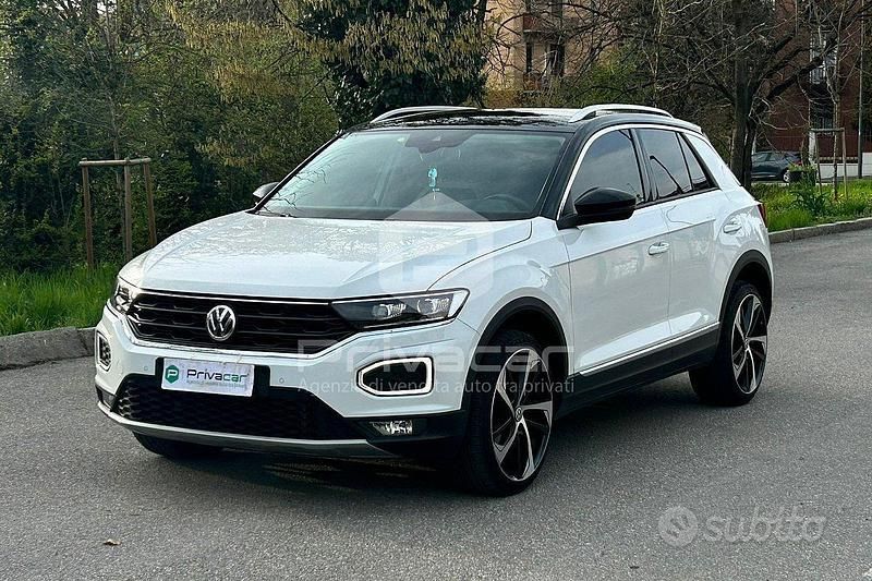 Usata VW T-Roc Advance 150 CV (110 kW) 2020 Bianco SUV